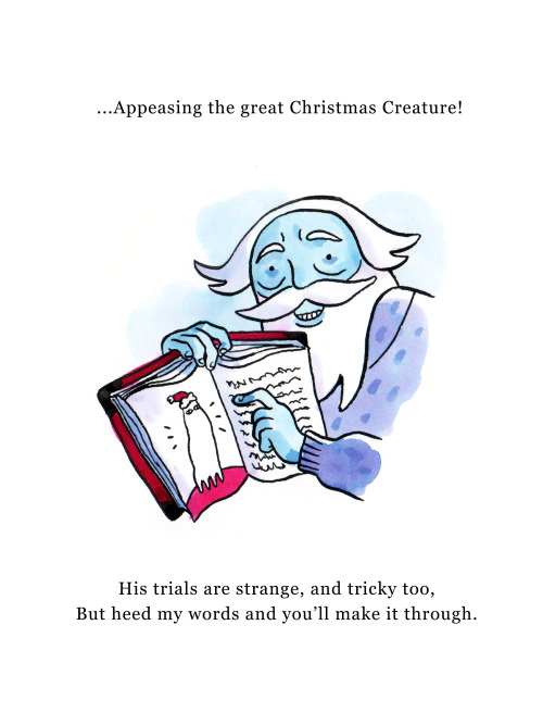 ekuboart:ekuboart:The Christmas Creature, a Christmas Poem(Read the whole thing under the cut) vvv