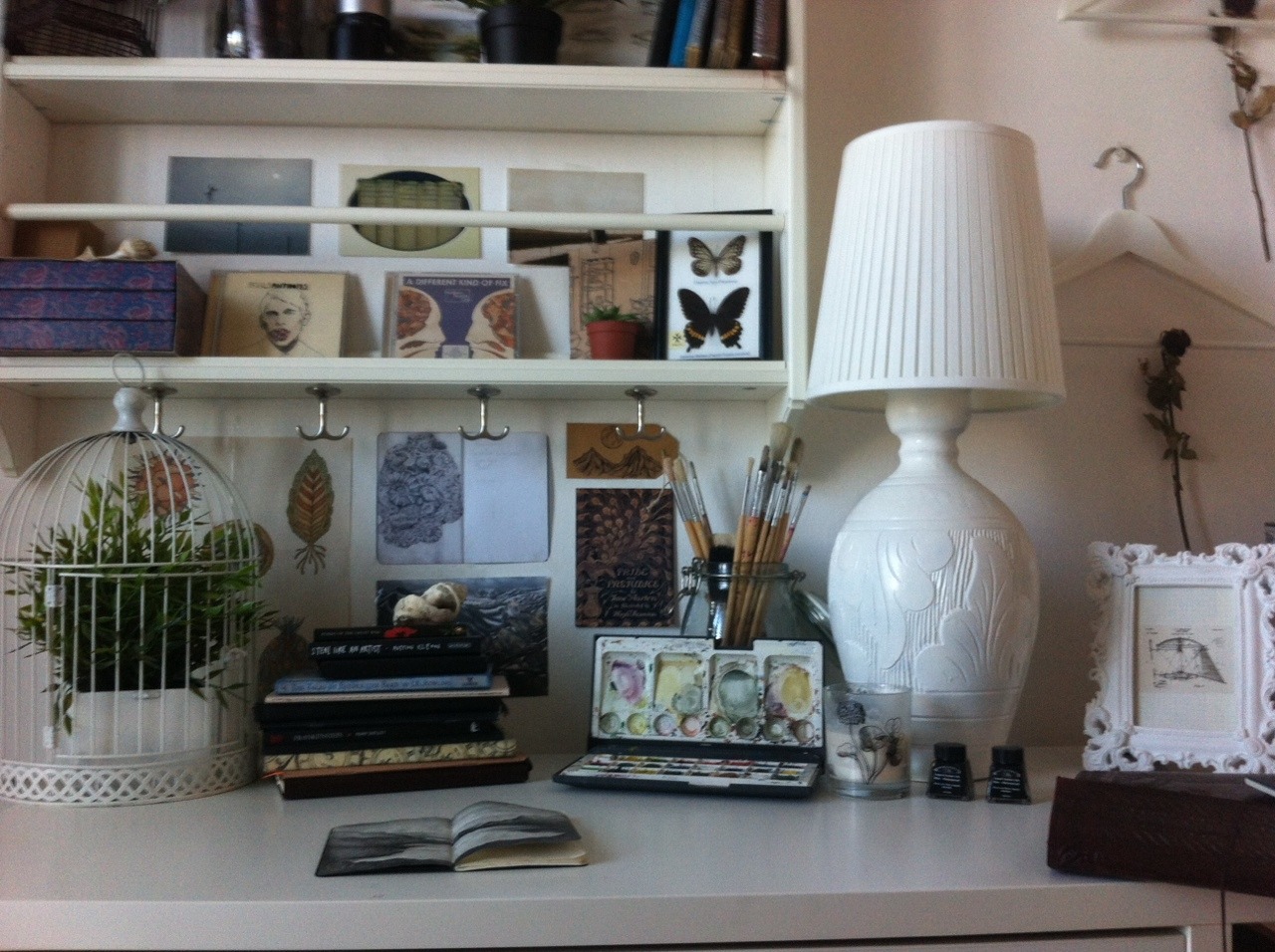 apothecium:  My bedroom (on a very, very tidy day). People always call it the junk-yard