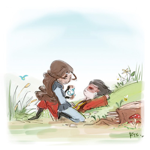 rumpledtoadskin: Spring Silly randomness, but I’ve been dying (not really) to create some
