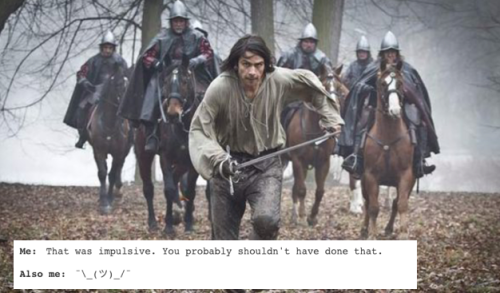 thewildestofcats: so uhh, I love this show! The musketeers + text post [part 1/?] 