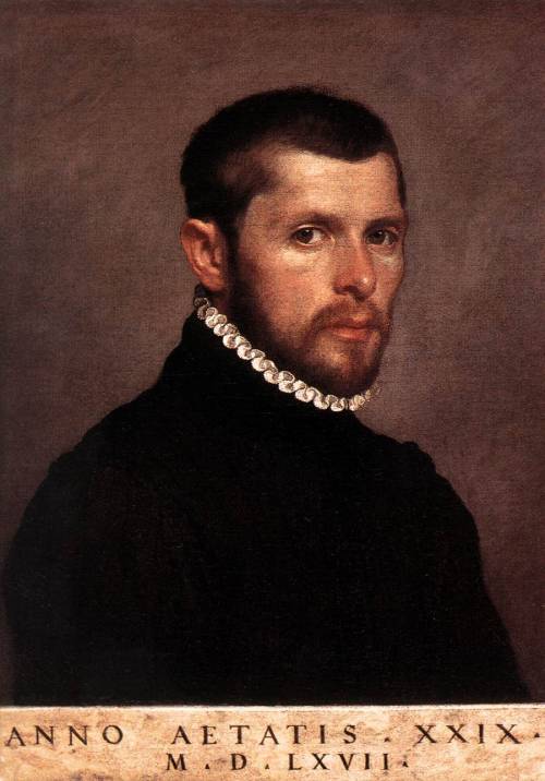 Giovanni Battista Moroni Portrait of a Man (16th c) Portrait of Jacopo Foscarini 1575 