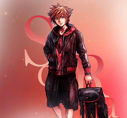 thechocobros:  ↳   New artwork of Sora, by Tetsuya Nomura