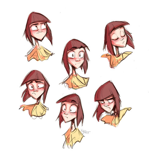 Some Fran Bow expressions! &lt;3 