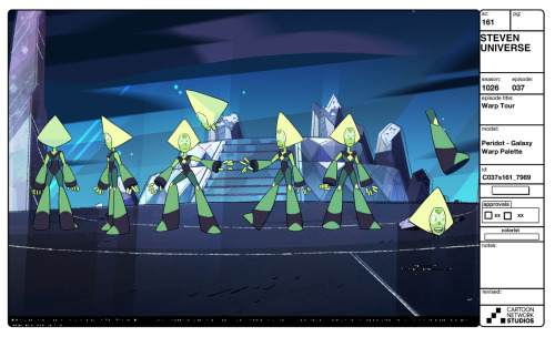 A selection of Character, Prop and Effect designs from the Steven Universe Episode: Warp TourArt Direction: Elle MichalkaLead Character Designer: Danny HynesCharacter Designer: Colin HowardProp Designer: Angie WangColor: Tiffany Ford and Efrain Farias