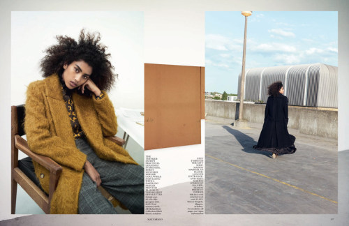 imaanhammamofficial: Vogue UK | August 2015, “Urban Renaissance”