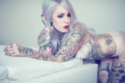 tattedbeautues:    Mademoiselle Jess  