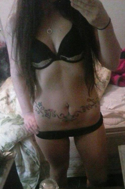 Sexy body and tats! I&rsquo;m loving the panties.