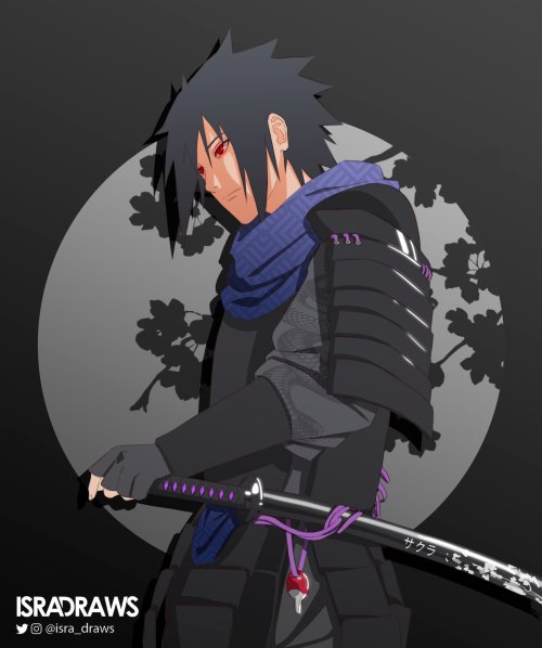 isradraws:Samurai Sasuke (commission)Credit & tag me if you repost!Don’t forget to follow me on 