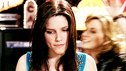 onetreehill-gifs:one tree hill » Prom Night at Hater High“Why do I care? Brooke, this has been one of the worst years of my life and I needed my best friend more than ever and you cut me out cause I was honest with you! And you were never, ever honest