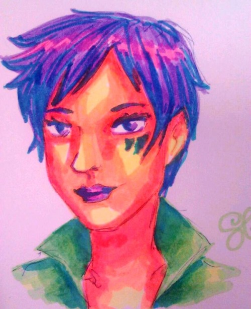 Workdoodles: Scented Highlighter Marker Edition.(I swear I do things at my place of employment other