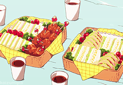 emirikimidorii:     The Melancholy of Haruhi Suzumiya + food(requested by anonymous) 