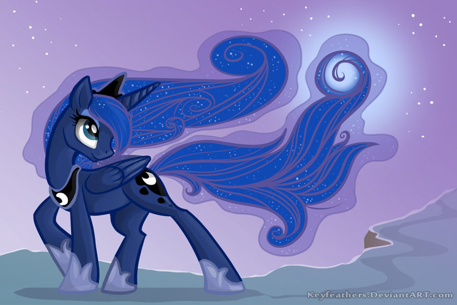 boonarphoenix:  Luna by KeyFeathers 