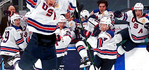 doubleminor:team usa wins the 2021 gold medal wjc game!