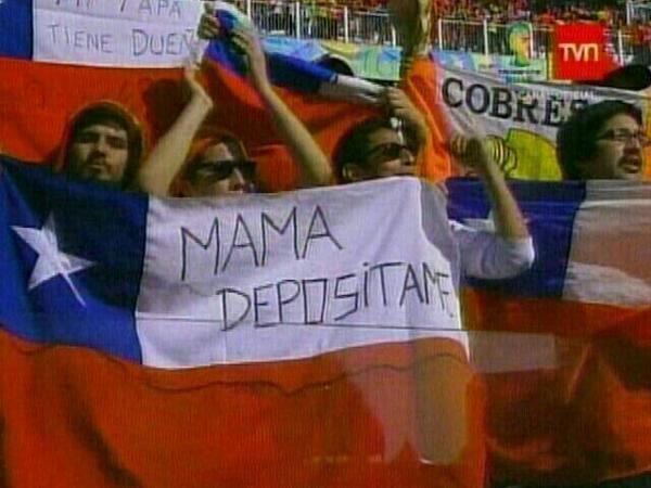 jaidefinichon:  Tipico hincha mamon en brasil ahahah xD 