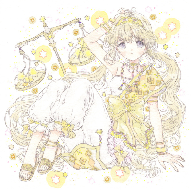 Kokoharuka 天秤座をイメージした子です Kokoharuka 天秤座をイメージした子です