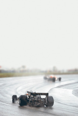 The romanticism and aesthetic of motorsport.