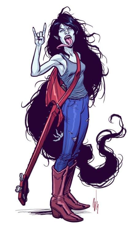 xombiedirge:  Marceline by Chris Wahl  porn pictures