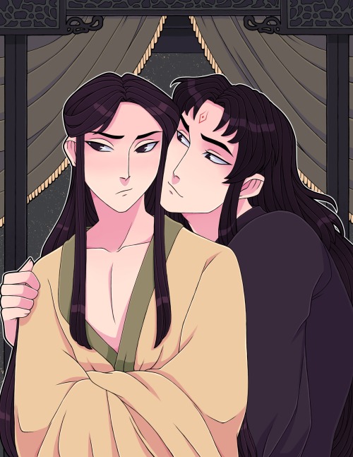 they’ve become my fav mxtx couple 