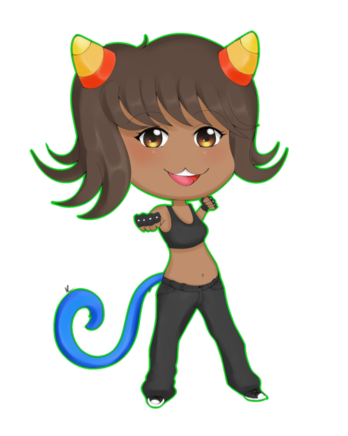  sillykita submitted: To Miss Harumi!Because your cosplay was very cute! uwu   omgomgomg look how adorable this is you guys !!! ;o; im yelling ahhhh its literal fanart of me cosplaying Nepeta from this cosplay, i’m blushing ///// its so so cute  thank