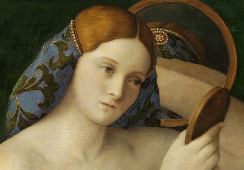 Giovanni Bellini, Detail from Young Woman at Her Toilette (1515)