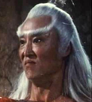 gutsanduppercuts:  The many incarnations of Pai Mei… Gordon Liu in “Kill Bill Vol. 2.” Jack Long in “Wu Tang vs Ninja.” Lo Lieh in “Executioner from Shaolin.” Lo Lieh again in “Shaolin Abbot.” Wilson Tong in “Clan of the White Lotus.”