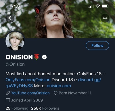 Fans onision only Onision Onlyfans