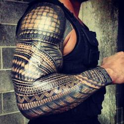 iamkingiamboss:- Samoan tatau (tattoo).