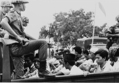 fuckyeahsocialists:Members of the Indonesian Communist Party’s youth wing are taken away in 1965, du