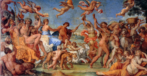 Annibale Carracci, Trionfo di Bacco ed Arianna.