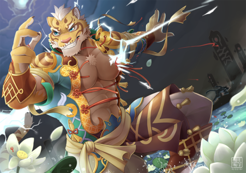 mumuthelion: Help Lin hu!Feb patreon rewards. You can enjoy 15 versions of Lin hu trying to fight fo