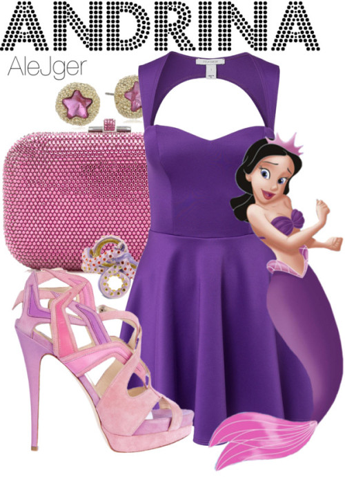Homecoming Andrina by alitadepollo featuring a stud earring set