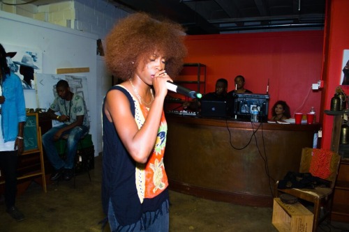 With this Mic in my hand I’m Godly O-Slice x #AFROxTRAP July 2015