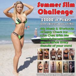 The Summer Slim Challenge is here! Click