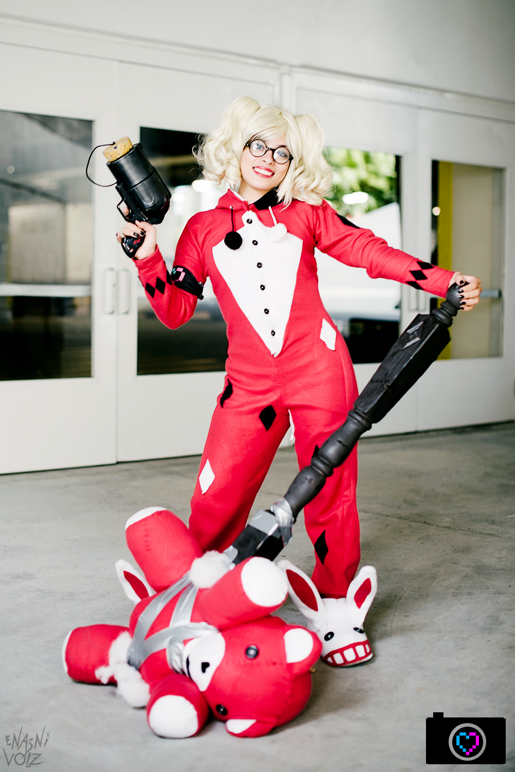 enasnivolzcosplay: Some old shots of my Pajama Party Harley Quinn costume, based