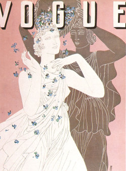 matou-en-peluche:Art Deco Vogue cover.