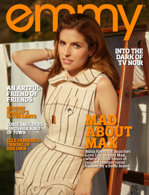 Anna on the cover of Emmy Magazine - June 2020