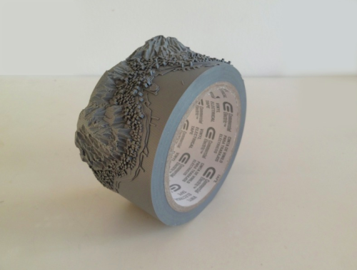 oliphillips:  Carved Duct Tape by Takahiro Iwasaki