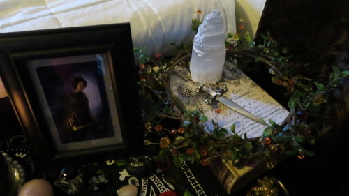 vintagewitchmistress:I hope to gawd this is the last time I have to move my altar for Hades and Than