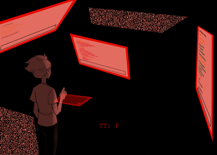 ipoog:  pushes aside 