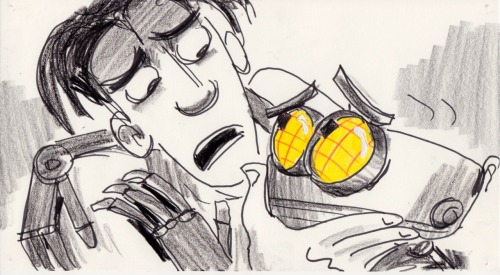 barryjohnson77:B.E.N. is very lonely and needy when he first meets Jim Hawkins on Treasure Planet. S