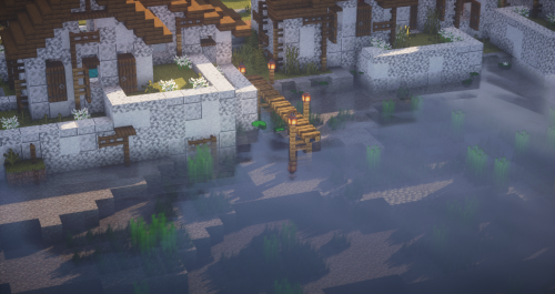 A Shining Seaside Settlement ~Something I’ve been working on for awhile. It consists of around