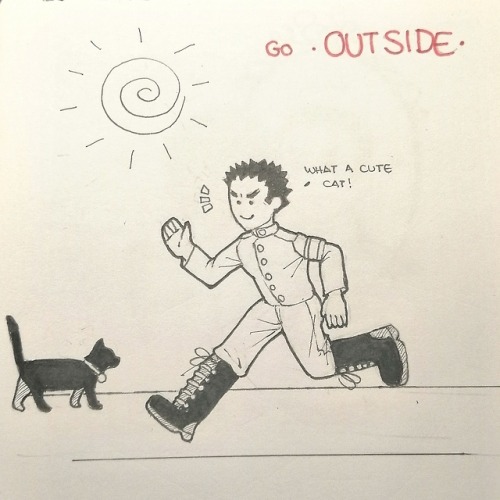 yugirl: 2ki8h1: 21.03.19. “ A positive message from Taka ” These were doodles I made for