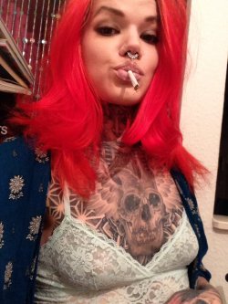 obsessedwithtattooedsluttybabes:  Tina Marie