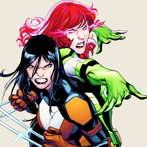 jngrey: Female Friendships in All-New X-Men Are we friends?Very good friends.