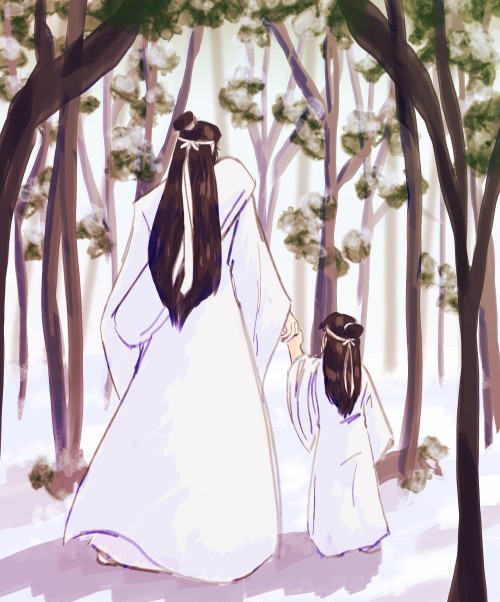 vxlinart:Winter turns to spring,And the heart begins anewfor my mdzs sideblog
