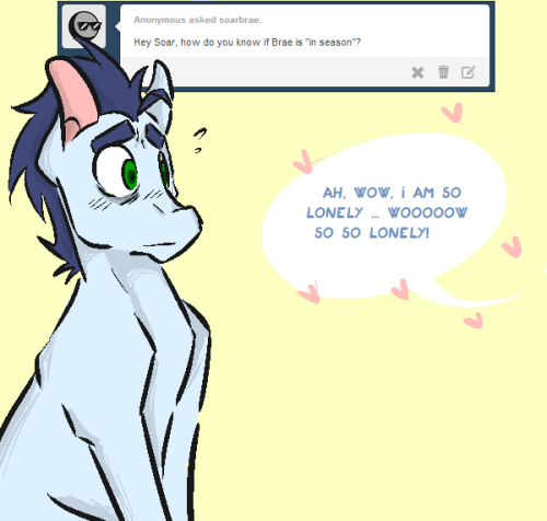 clepony:  soarbrae:  Maybe it’s not so subtle.  oh wow i updated a blog. SURPRISE  X3!!!