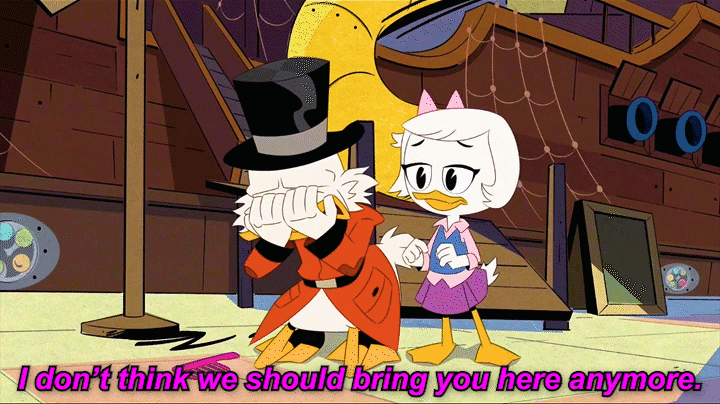 Scrooge McDuck Star Gazing by Secret-Tester on Tumblr on Make a GIF