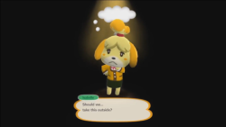 buublack:  circletwerk: In the new Animal Crossing, Isabelle comes out of the screen and beats the shit out of you Finally 