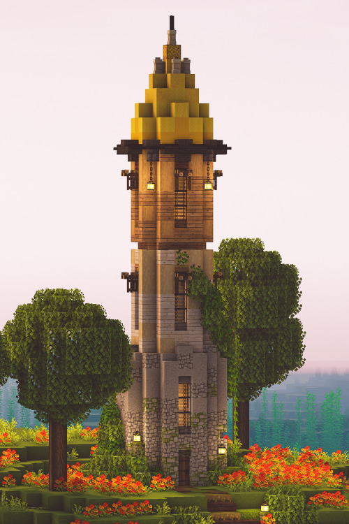  Hey, I just wanted to show this prints cause this tower looks so cute with the mizunos texture pack