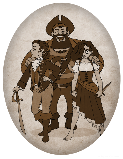 I dreamt that there was a show called “Dadbeard the Pirate” which was about a middl